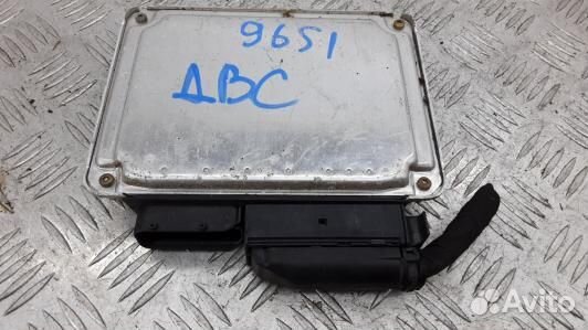 Блок управления двигателем volkswagen phaeton 1 (9