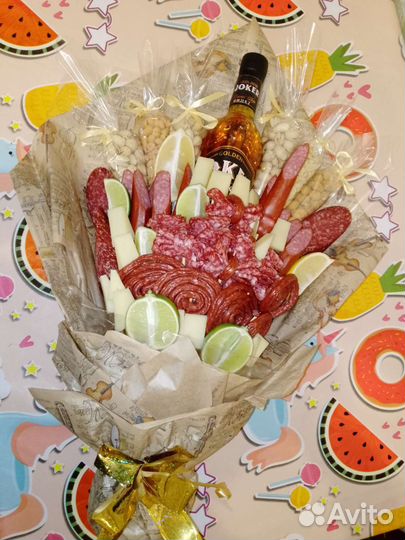 Съедобные букеты на любой вкус