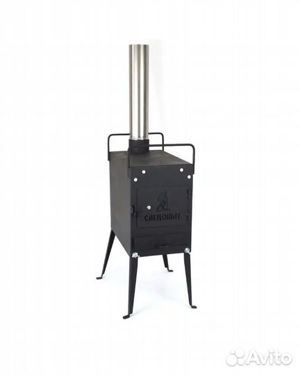 Печь походная дровяная средняя 