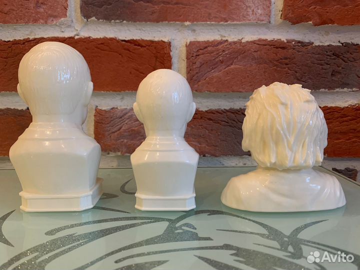 Бюст Путина В.В. и Эйнштейн А