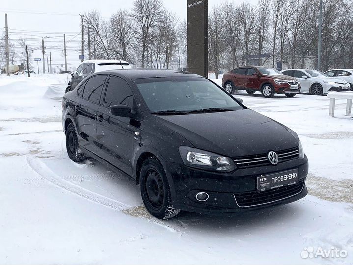 Volkswagen Polo 1.6 AT, 2013, 195 342 км