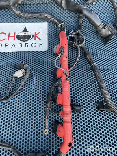 Проводка моторная Audi Q7 4L 4.2 BAR