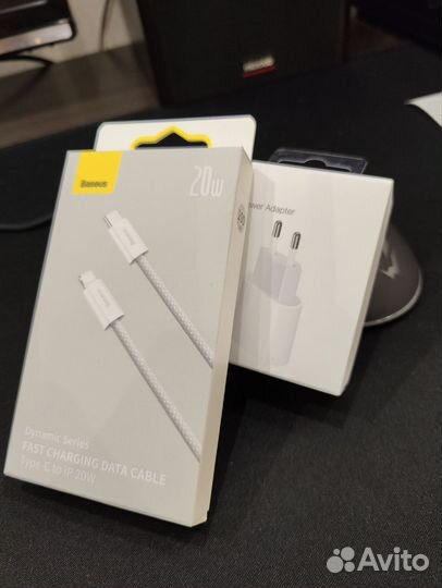 Блок питания для iPhone с быстрой зарядкой type c