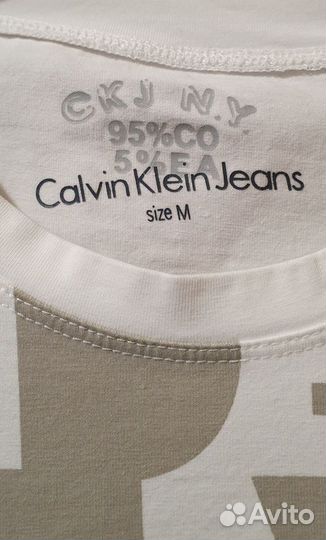 Футболка calvin clein jeans женская 42-44