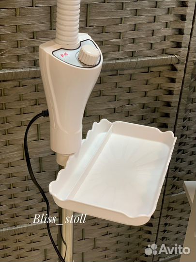 Лампа лупа напольная с большой линзой 12 см