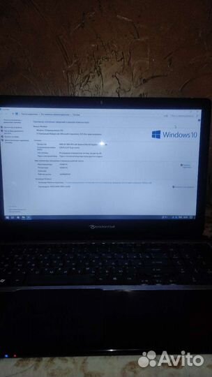 Ноутбук packard bell