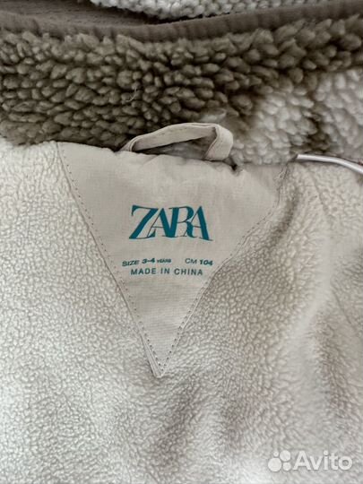Куртка и шапка Zara 98-104 для девочки
