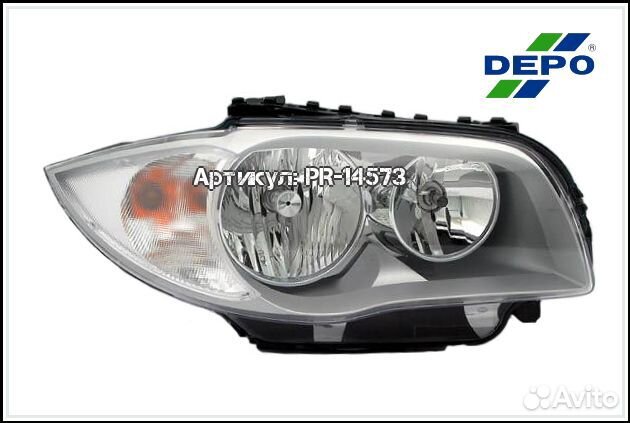 Передняя фара E87 правая новая 1шт