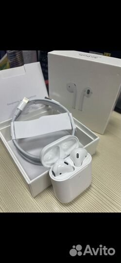 Беспроводные наушники apple airpods 2
