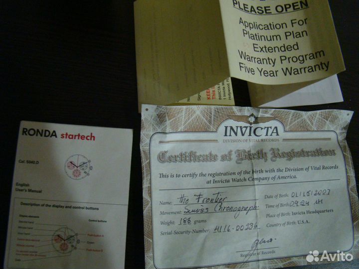 Наручные часы invicta made in USA