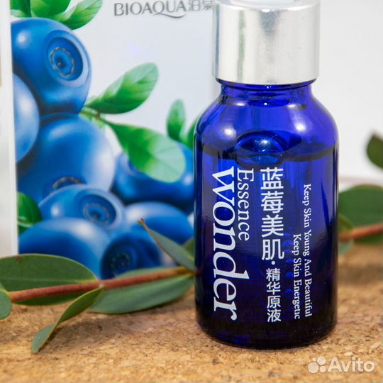 Сыворотка для лица BioAqua с экстрактом черники Wo