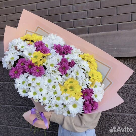 Ромашки с бесплатной доставкой Краснодар