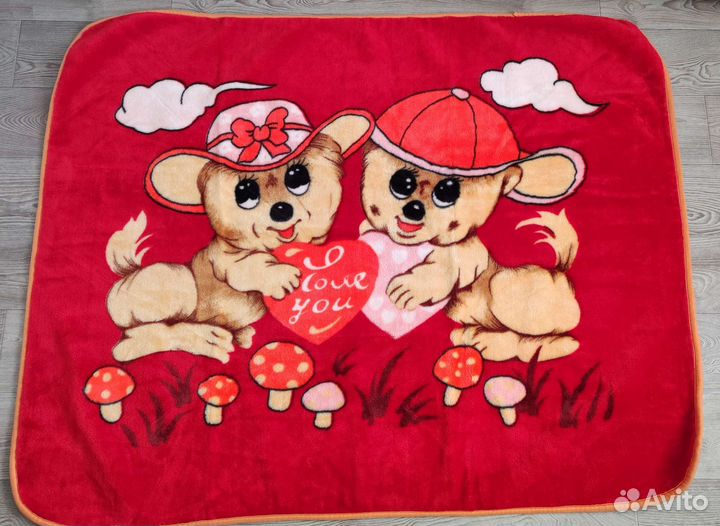 Плед детский новый