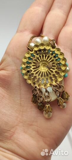 Колье винтажное Чехия нач. XX в. №28 285 Размер на