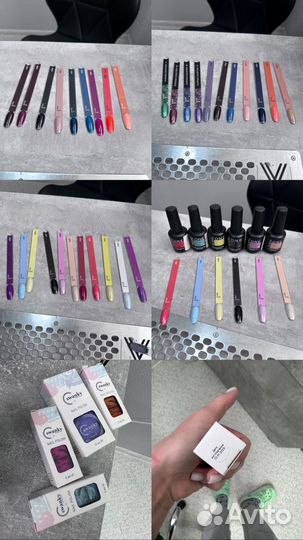 Гель лак и камуфлирующие базы для ногтей