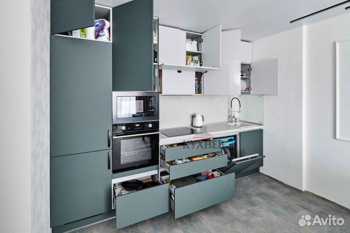 Кухня без ручек