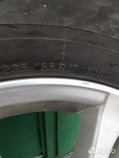 R17 Yokohama Ice Guard G075 235/65, PCD 6x98 DIA 100