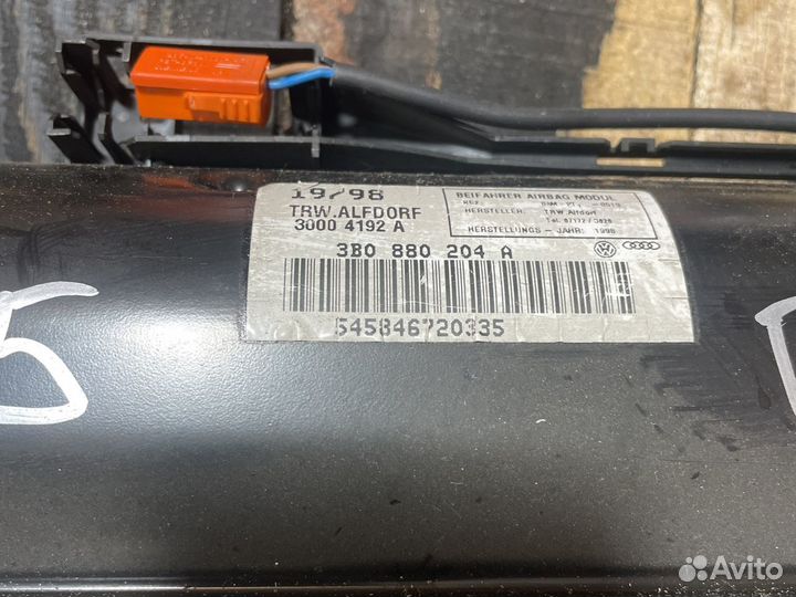 Подушка безопасности passat б5