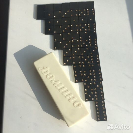 Домино карболитовое СССР