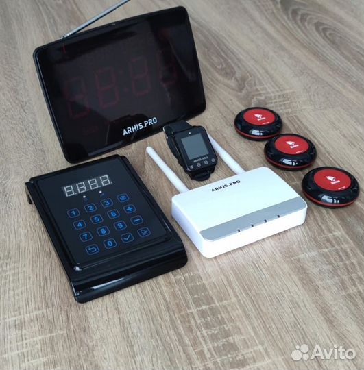 Система вызова персонала беспроводная - комплект