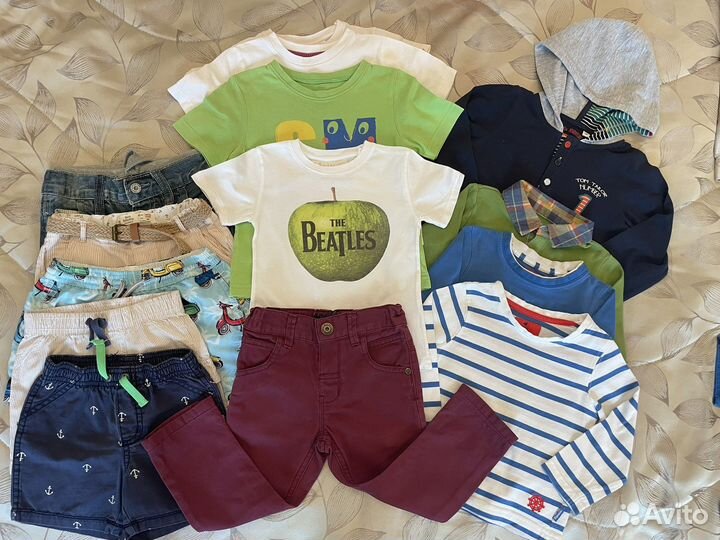 Пакет веще для мальчика на 1-2 года