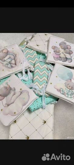 Детская кроватка с продольным маятником