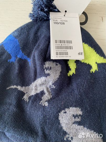 Шарф и снуд H&M 110/128 6-7 лет новый