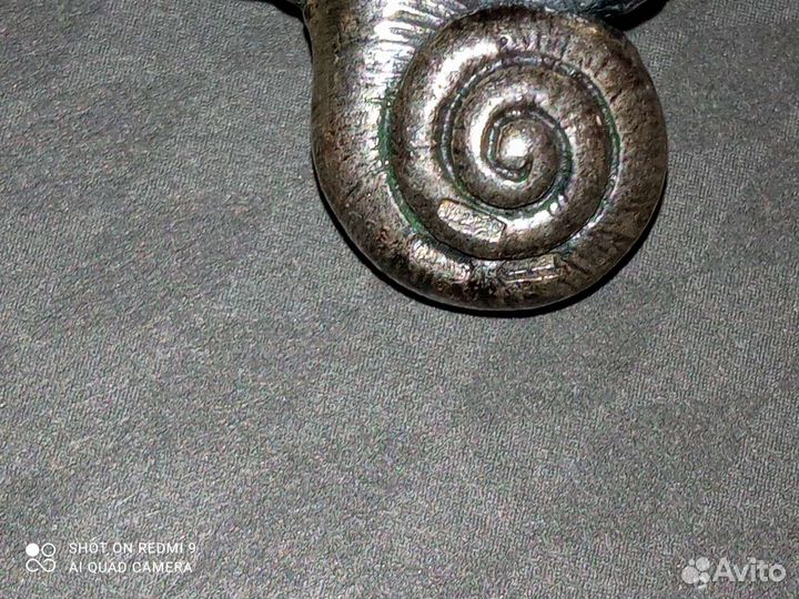 Серебряная улитка*875проба