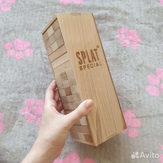 Игра башня Дженга Jenga падающая башня