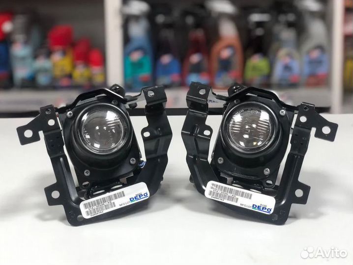 Фары противотуманные штатные комплект lancer 9