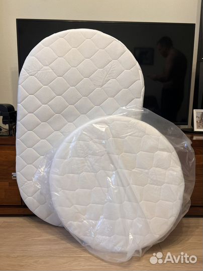 Матрас детский круглый и овальный