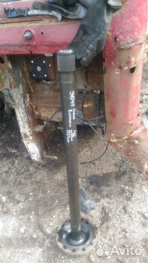 Полуось левая Iveco Eurotech