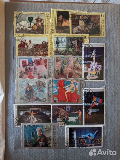 Марки СССР, зарубежные