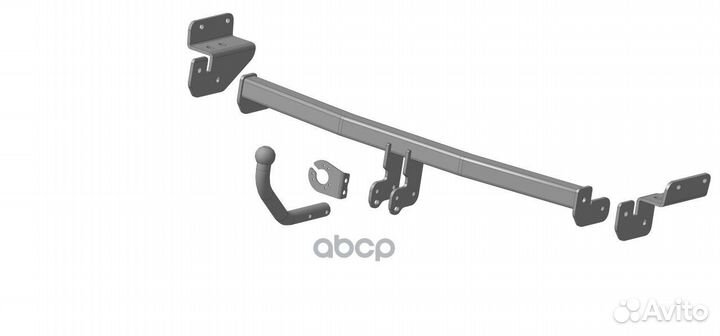 Фаркоп Hyndai Solaris/Kia Rio седан, х/б с 2010