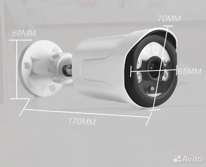 NEW Хит видеонаблюдение, видеокамера 4 мп