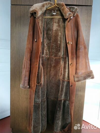 Шуба с капюшоном