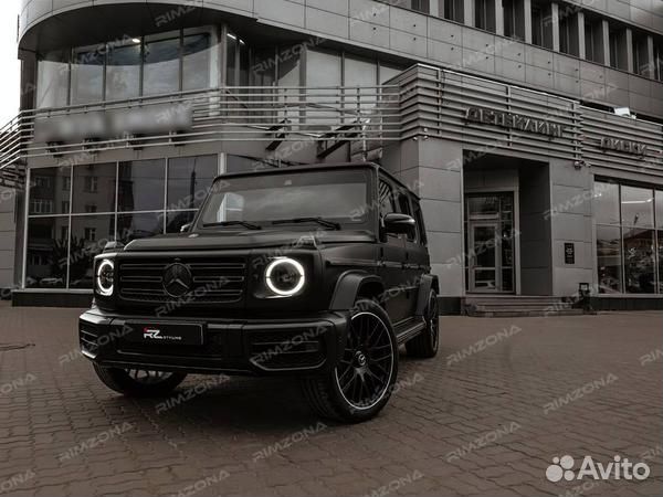 Кованые диски AMG R22 на Mercedes Benz G-class