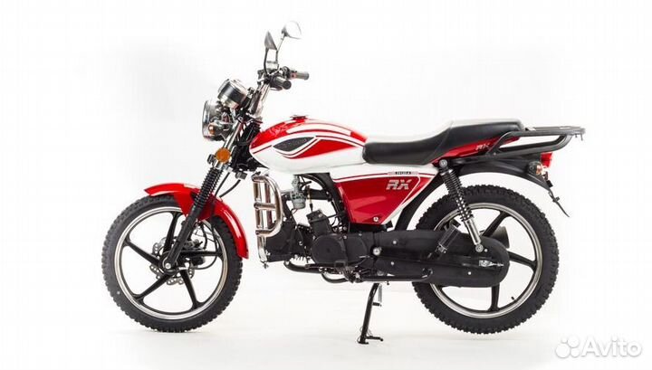 Мотоцикл motoland (мотоленд) альфа RX 125 красный