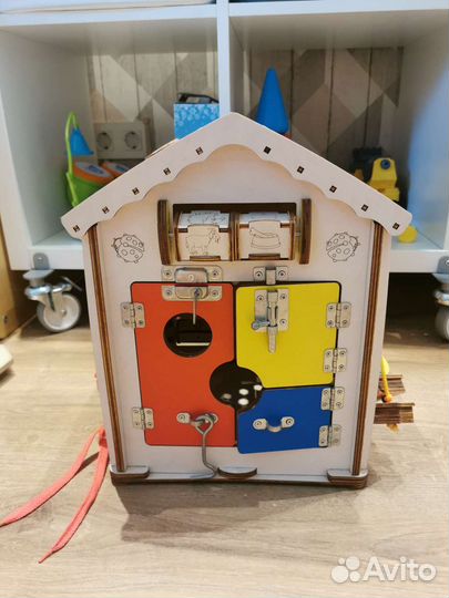 Бизиборд домик большой