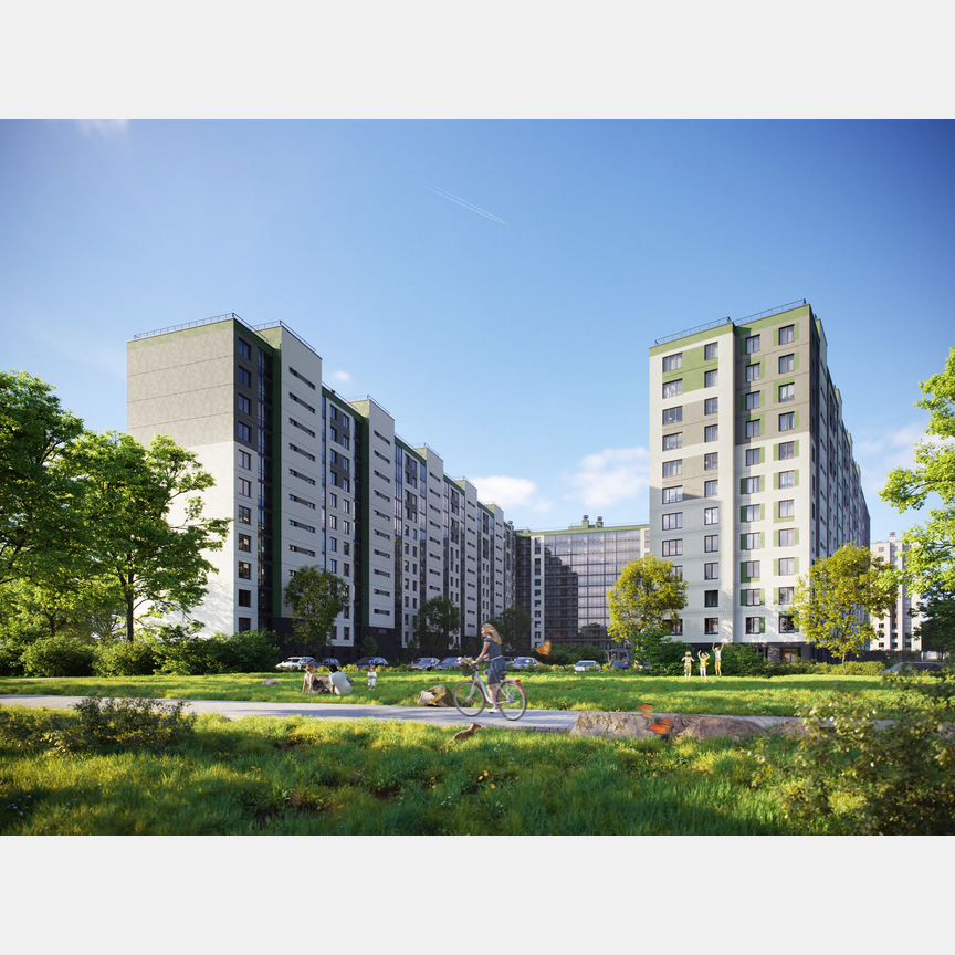 1-к. квартира, 43 м², 5/12 эт.