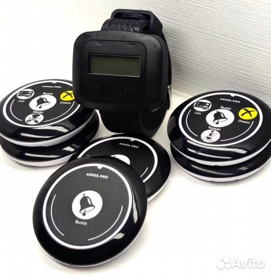 Кнопка вызова мед персонала, врача и часы пейджер