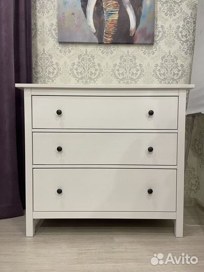 Комод IKEA хемнэс 3 ящика