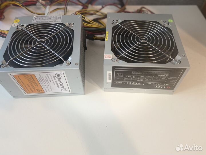 2 блока питания Accord 400w и DNS 300w