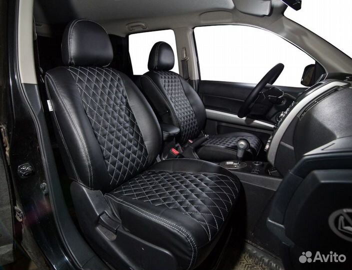 Чехлы из экокожи для Nissan X-Trail T-32 c 2015