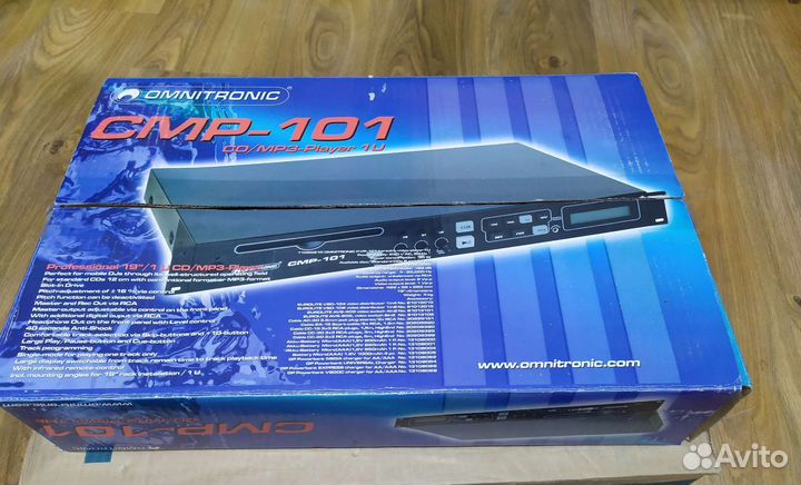 Проигрыватель Omnitronic CMP-101