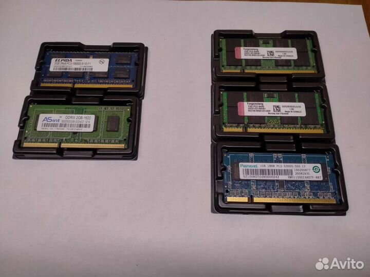 Оперативная память много разная