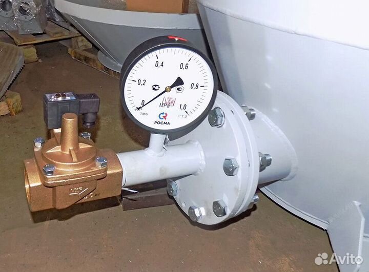 Пневмокамерный насос / пневмотранспорт