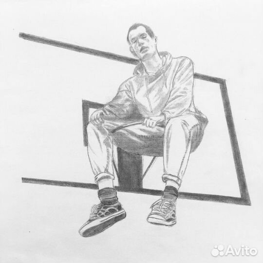 Портрет по фото карандашом