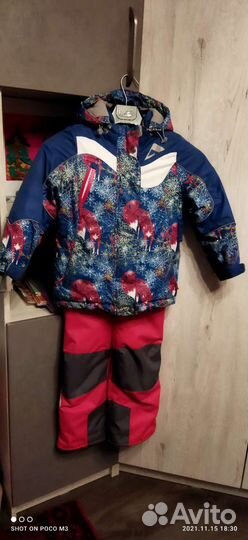 Зимний костюм для девочки