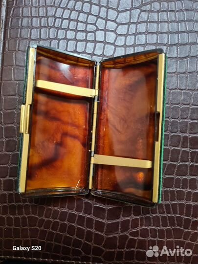 Портсигар из Франции с антикварного рынка